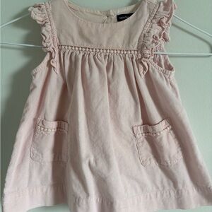 GAP Light Pink Ruffle Dress